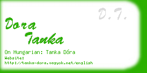dora tanka business card